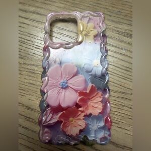 Floral Pattern iPhone 14 Pro Max Case